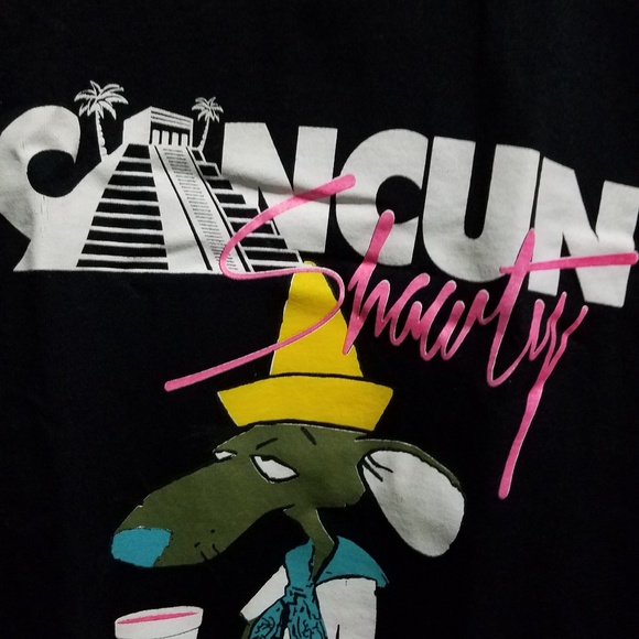 Cancun Shawty Black T-shirt Chingo Bling - Picture 3 of 7